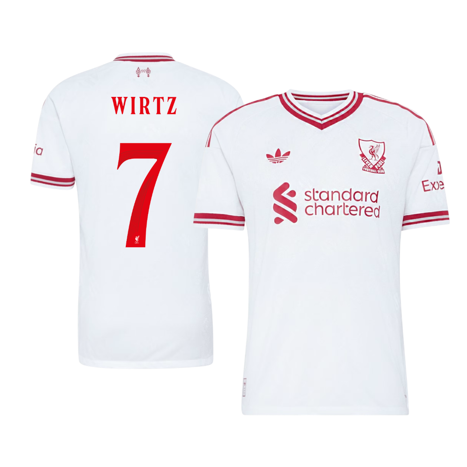 Liverpool vieraspelipaita 2026/27 UCL – Wirtz #7 (pelaajaversio)
