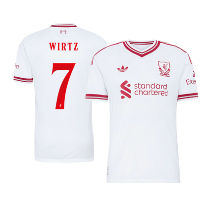 Liverpool vieraspelipaita 2026/27 UCL – Wirtz #7 (pelaajaversio)