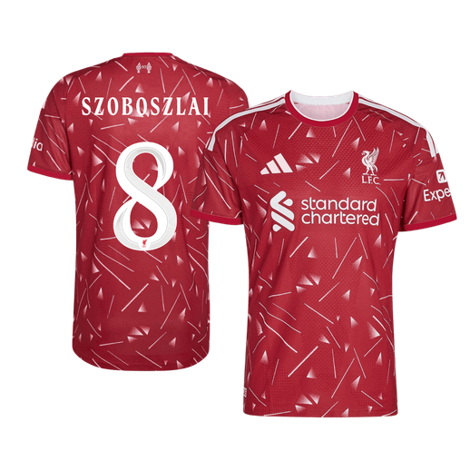 Liverpool Kotipelipaita 2026/27 UCL – SZOBOSZLAI #8 (Pelaajaversio)