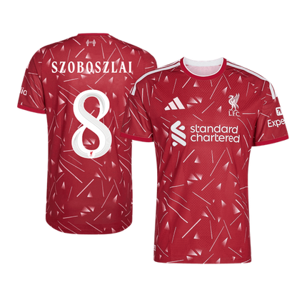 Liverpool Kotipelipaita 2026/27 UCL – SZOBOSZLAI #8 (Pelaajaversio)