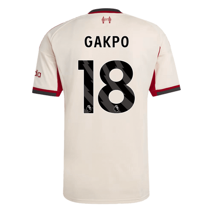 Liverpool 2025/26 Vieras Pelipaita Miesten GAKPO #18