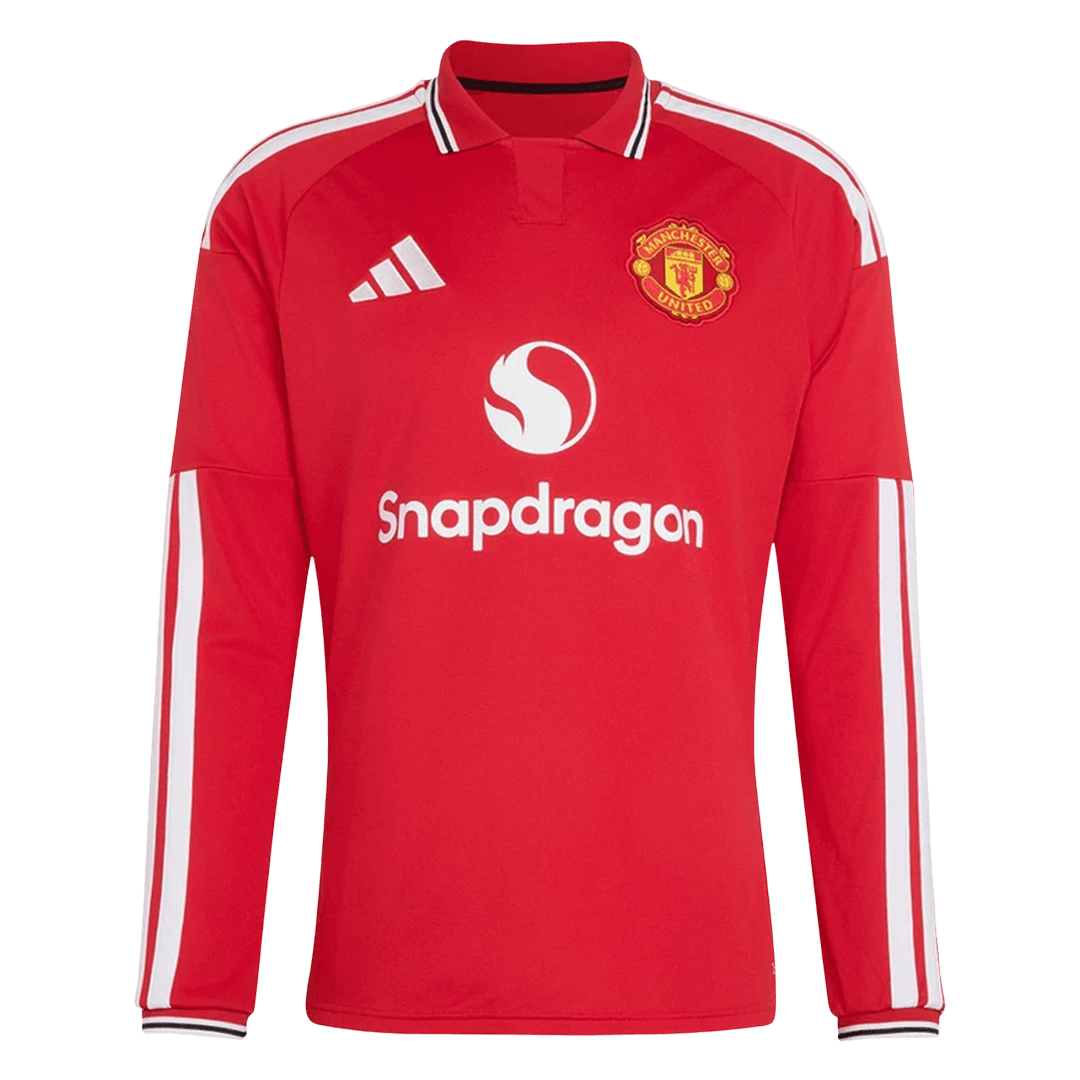 Manchester United Pitkähihainen Koti pelipaita 2026/27