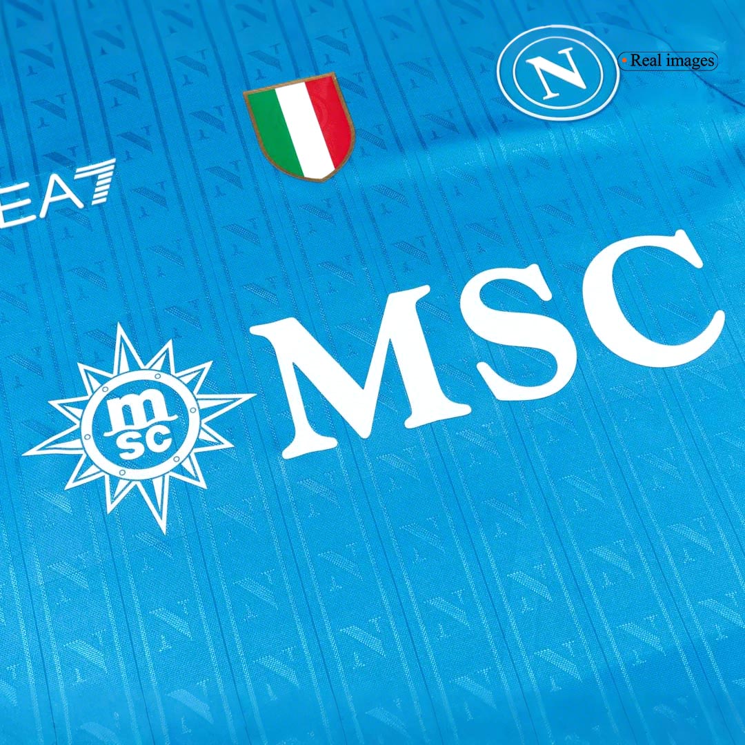 Napoli 2025/26 Koti Pelipaita (Player Version) Miesten