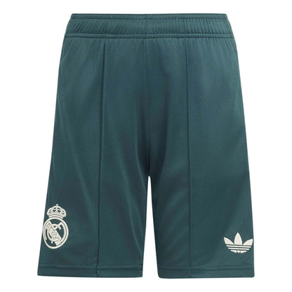 Real Madrid vierasjalkapallosetti 2026/27 – shortsien etupuoli