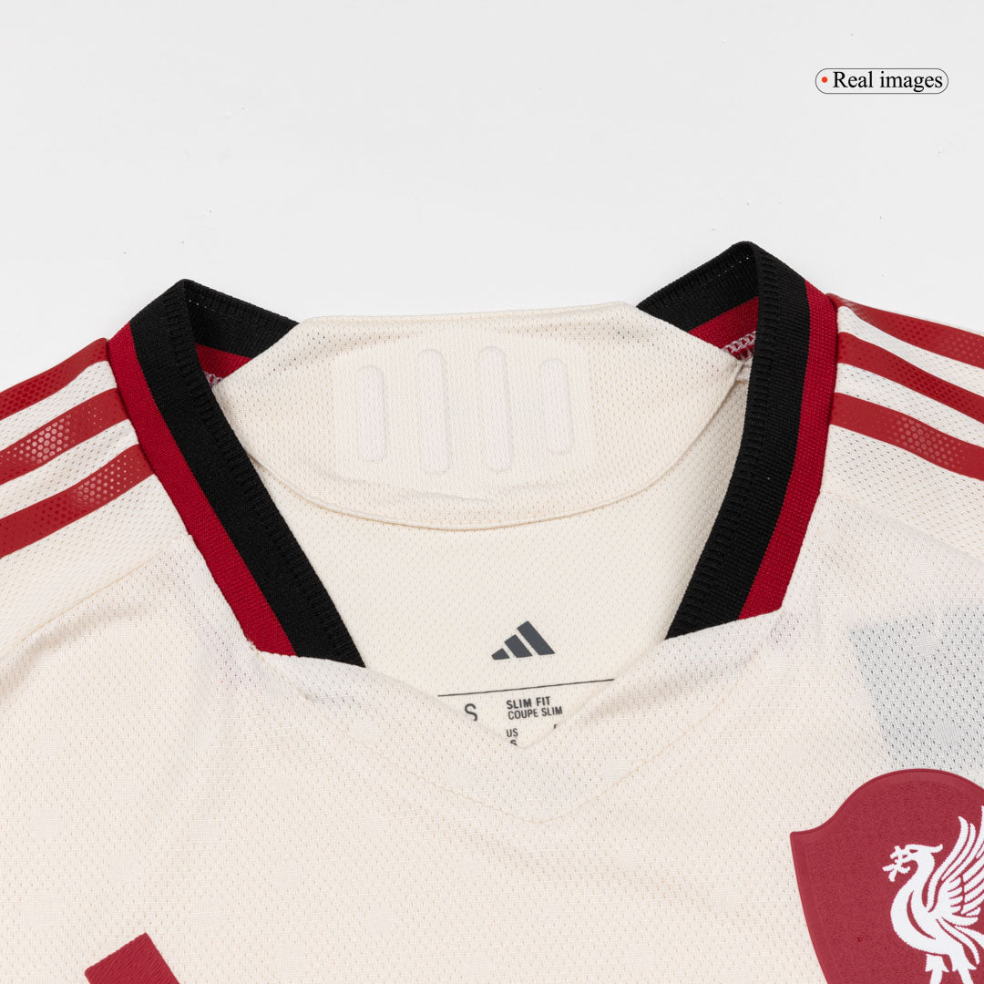 Liverpool 2025/26 Vieras Pelipaita (Player Version) Miesten
