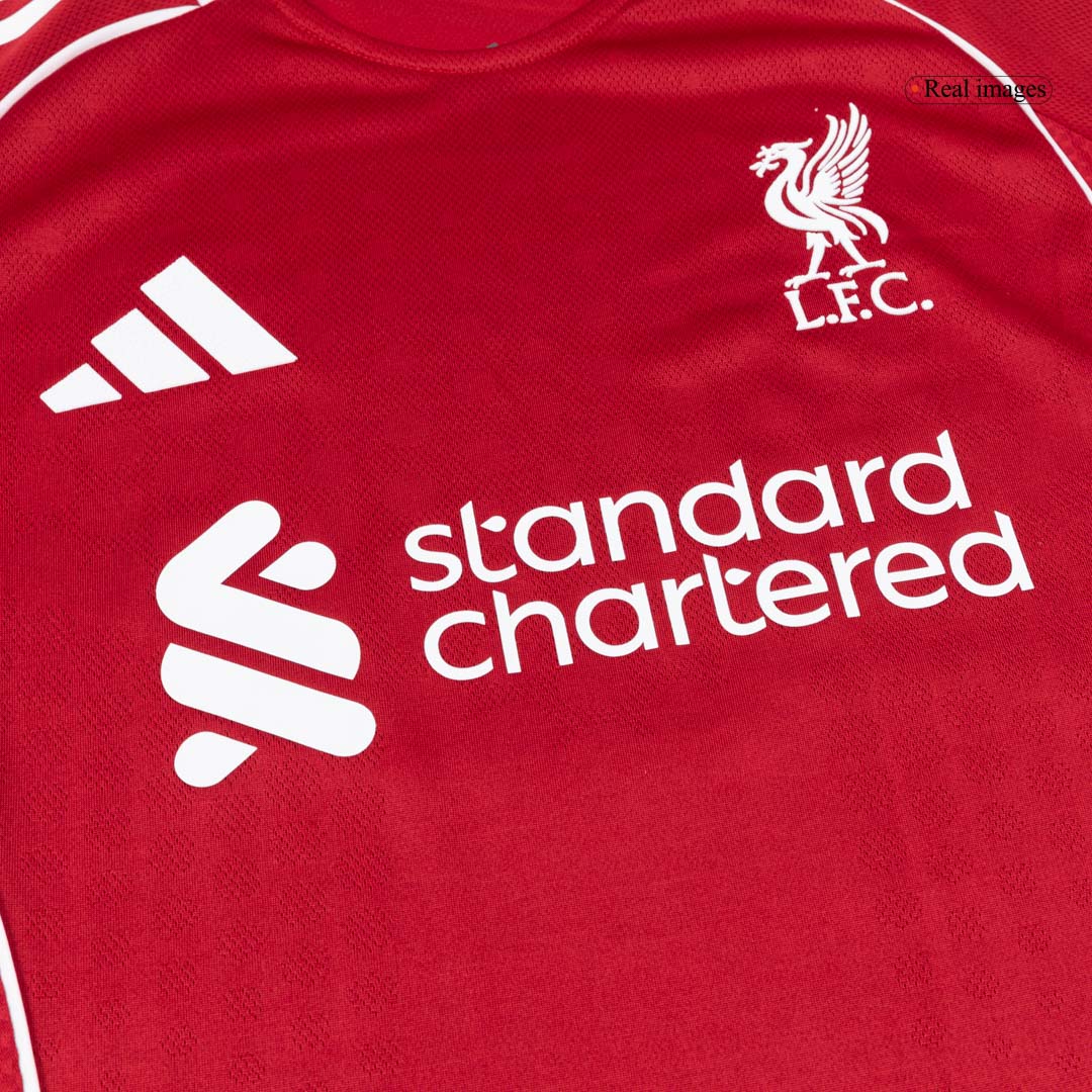 Liverpool 2025/26 Koti Pelipaita (Player Version) Miesten M.SALAH #11