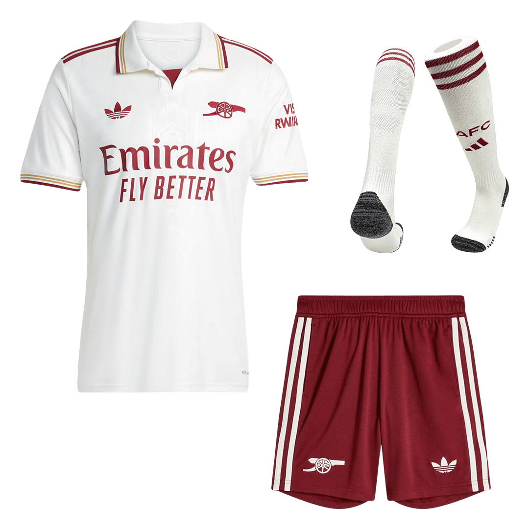 Arsenal 2025/26 Kolmas Täydellinen peliasu Miesten