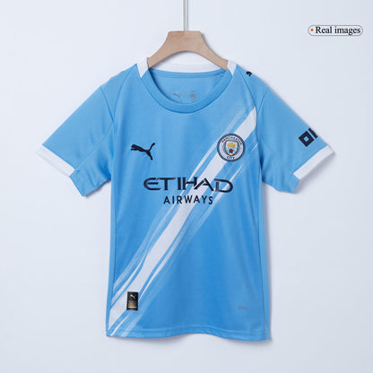 Manchester City 2025/26 Koti Pelipaitasetti Lasten