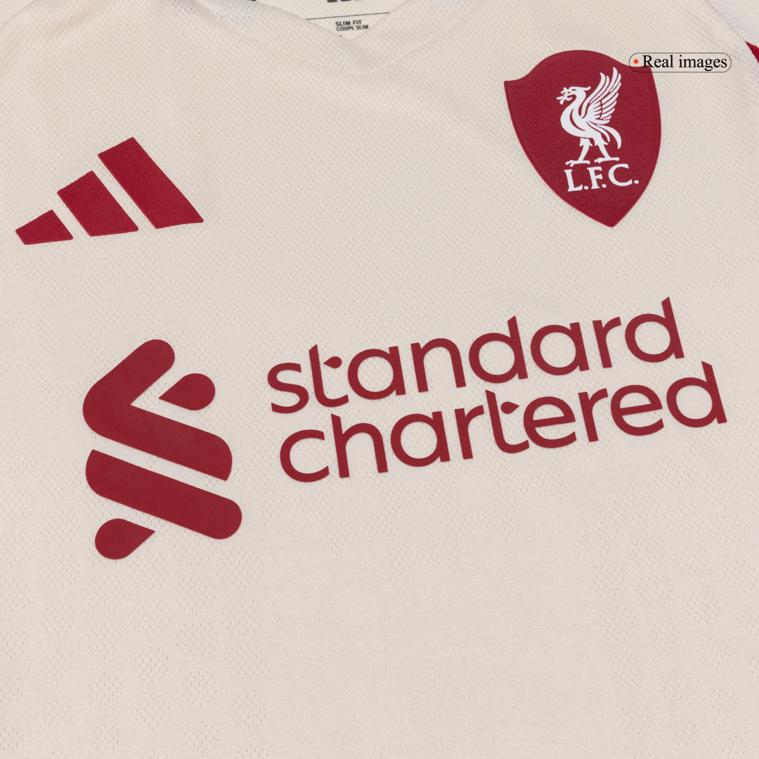 Liverpool 2025/26 Vieras Pelipaita (Player Version) Miesten ISAK ##9