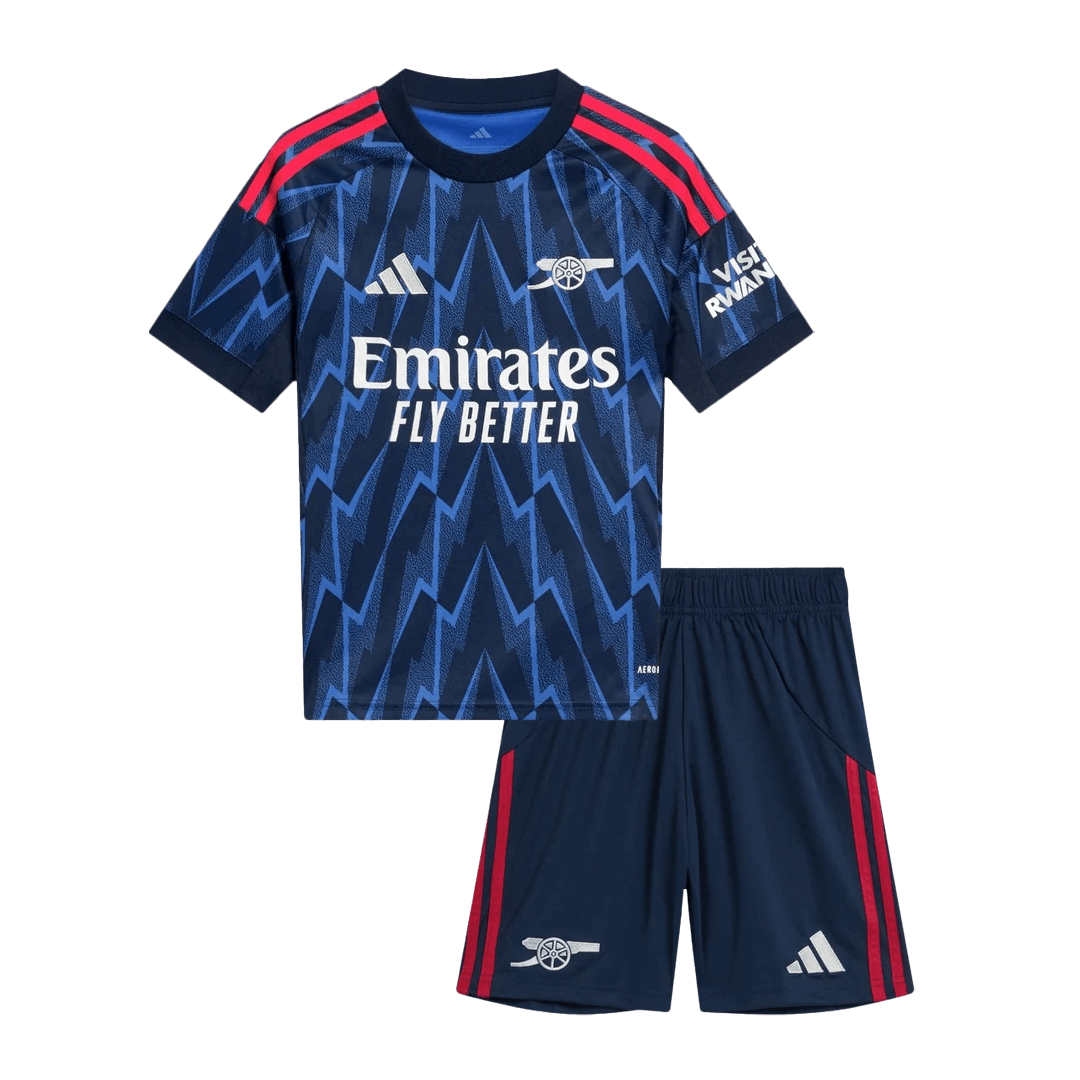 Arsenal 2025/26 Vieras Pelipaitasetti Lasten