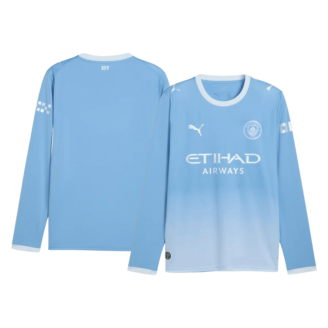 Manchester City Pitkähihainen Koti pelipaita 2026/27 –