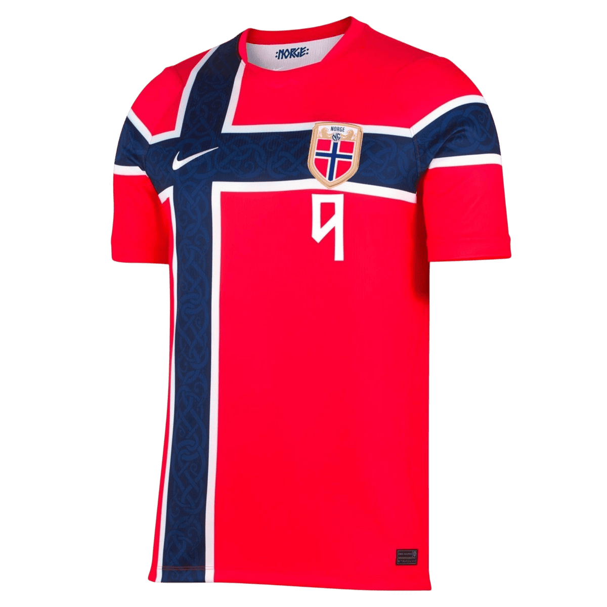Norway World Cup 2026 Koti Pelipaita (Player Version) Miesten BRAUT HAALAND #9