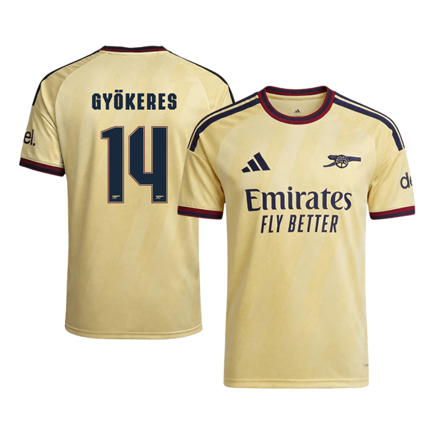Arsenal kolmas pelipaita 2026/27 UCL – Gyökeres #14 (pelaajaversio)