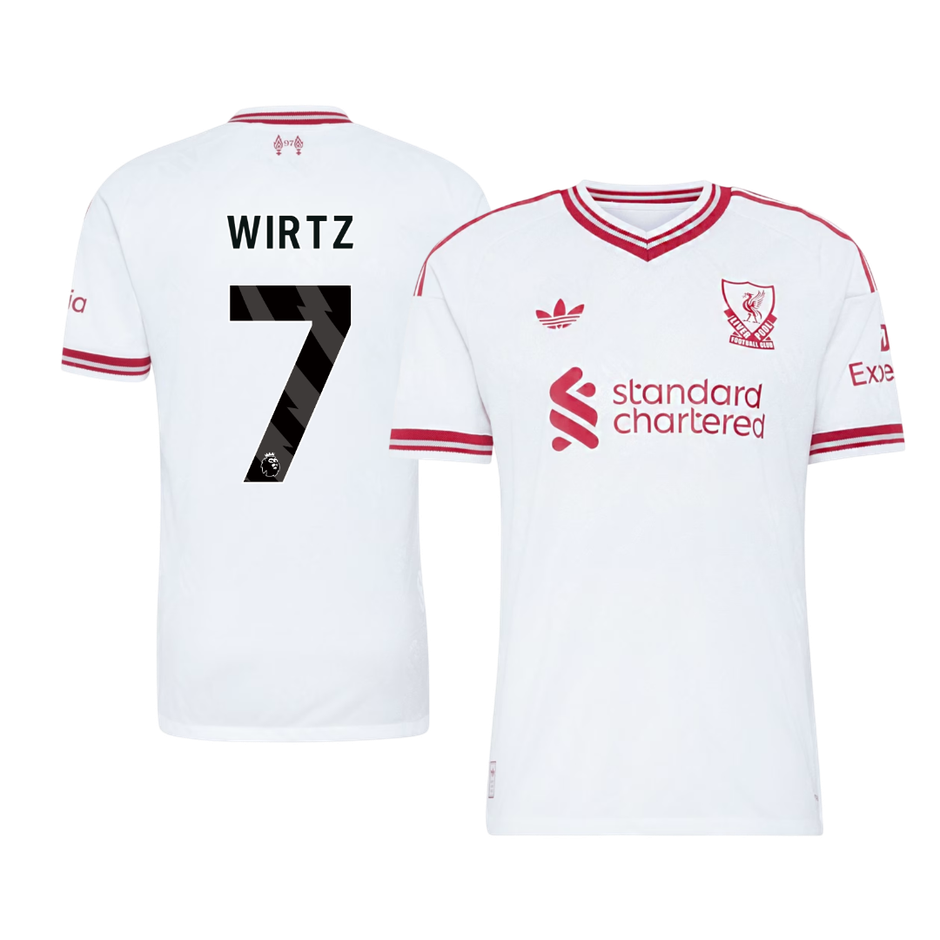 Liverpool vieraspelipaita 2026/27 – Wirtz #7 (pelaajaversio)