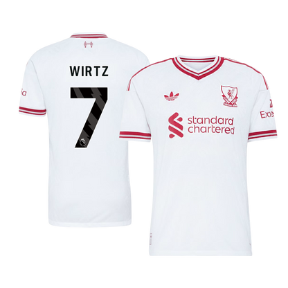 Liverpool vieraspelipaita 2026/27 – Wirtz #7 (pelaajaversio)