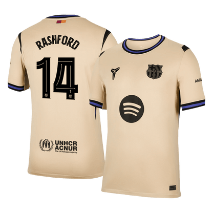 Barcelona 2025/26 UCL Vieras Pelipaita Miesten RASHFORD #14