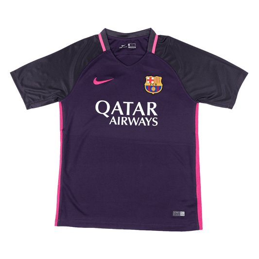 Barcelona 2016/17 Vieras Retro-pelipaita Miesten