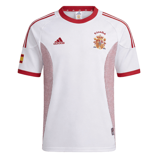 Spain World Cup 2002 Vieras Retro-pelipaita Miesten