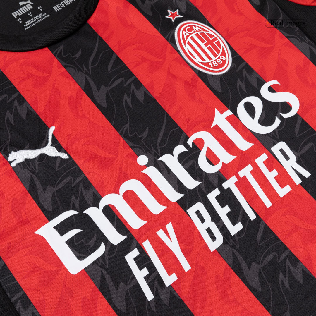 AC Milan 2025/26 Koti Pitkähihainen pelipaita Miesten