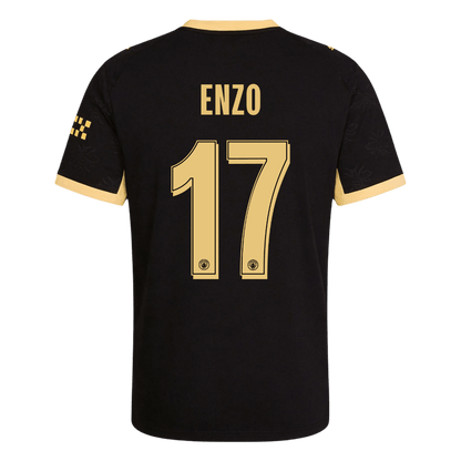 Manchester City vieraspelipaita 2026/27 UCL – Enzo #17 (pelaajaversio) – lisänäkymä 3