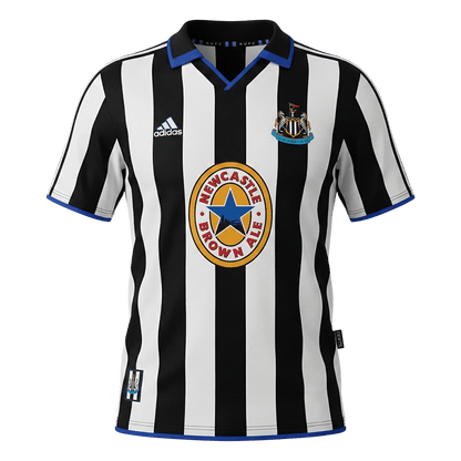 Newcastle United Retro Kotipelipaita 1999/00
