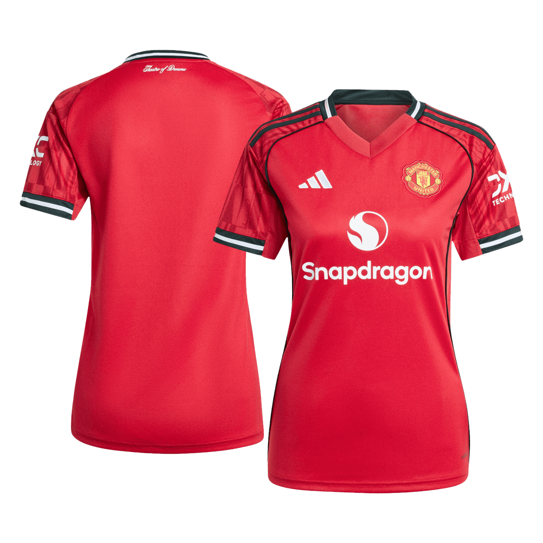 Manchester United 2025/26 Koti Pelipaita Naisten