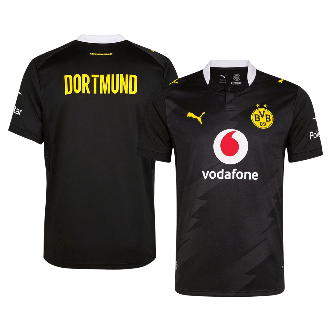 Borussia Dortmund vieraspelipaita 2026/27 – etu- ja takapuoli