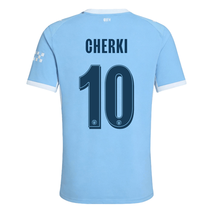 Manchester City kotipelipaita 2026/27 UCL – Cherki #10 (pelaajaversio) – lisänäkymä 3
