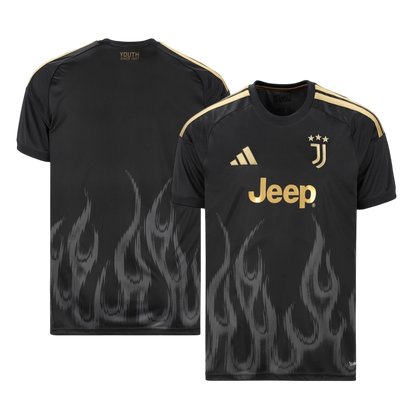 Juventus kolmas pelipaita 2026/27 – etu- ja takapuoli