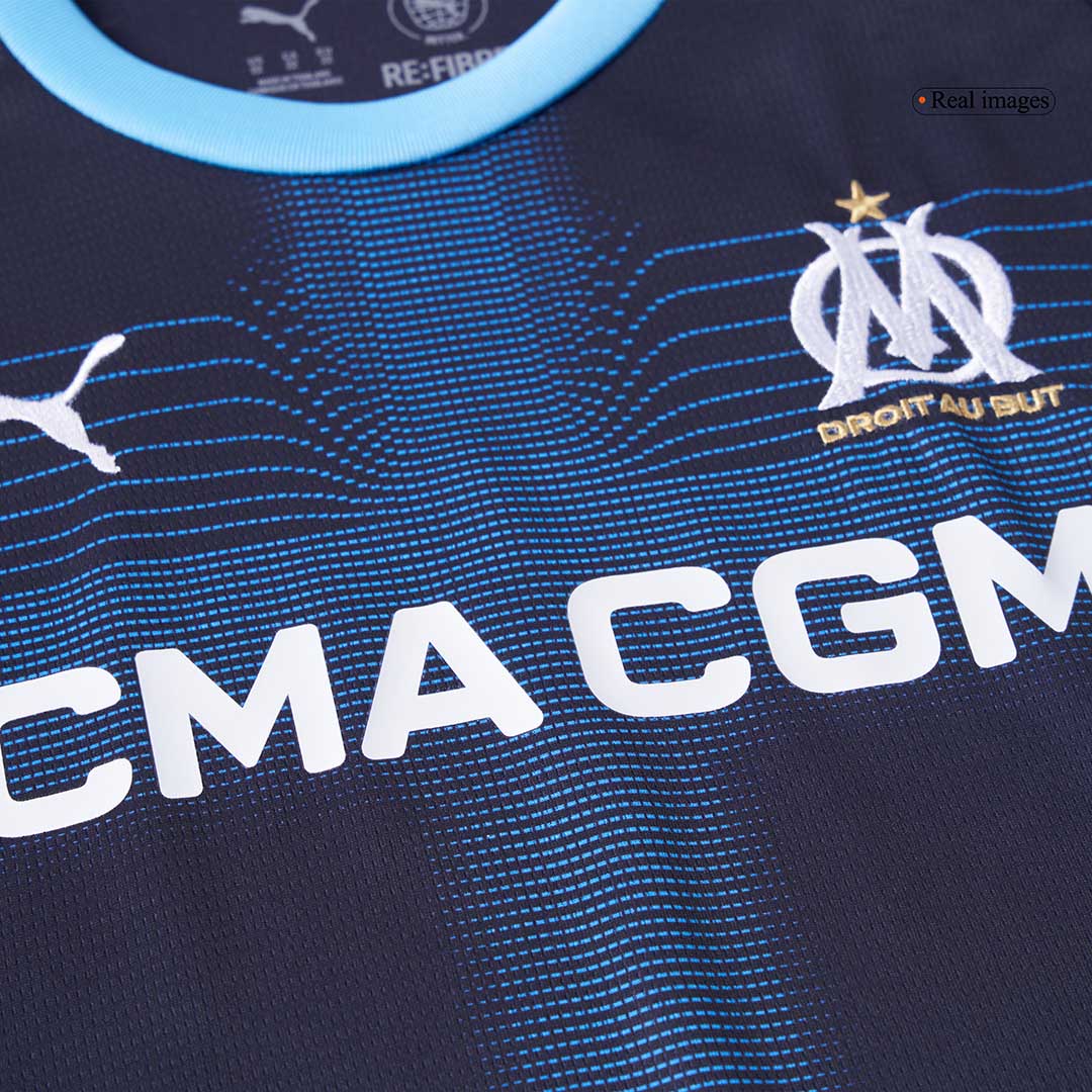 Marseille 2025/26 Vieras Pelipaitasetti Lasten