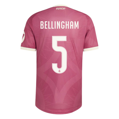 Real Madrid kolmas pelipaita 2026/27 – Bellingham #5 (pelaajaversio) – lisänäkymä 3