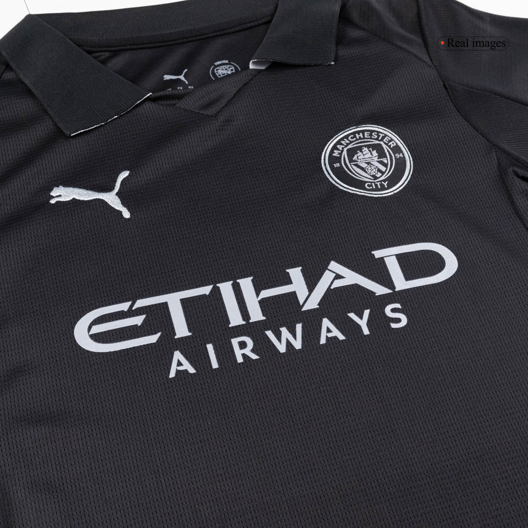 Manchester City 2025/26 Vieras Lasten täydellinen peliasu