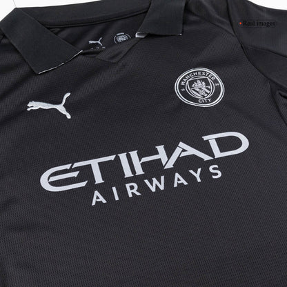 Manchester City 2025/26 Vieras Lasten täydellinen peliasu