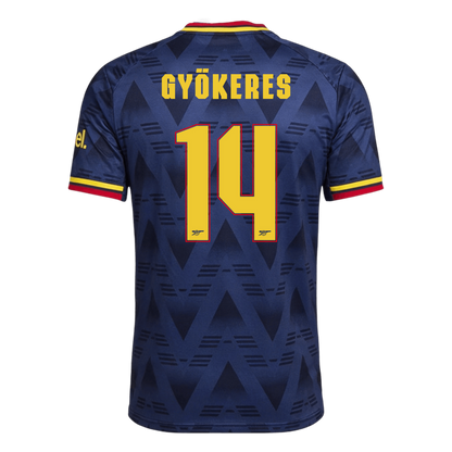 Arsenal vieraspelipaita 2026/27 UCL – Gyökeres #14 (pelaajaversio) – lisänäkymä 3