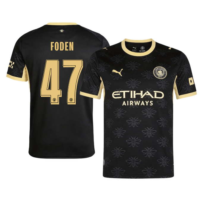 Manchester City vieraspelipaita 2026/27 UCL – Foden #47