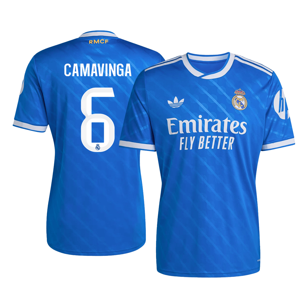 Real Madrid 2025/26 Kolmas Pelipaita Miesten CAMAVINGA #6