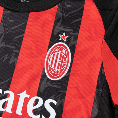 AC Milan 2025/26 Koti Lasten täydellinen peliasu