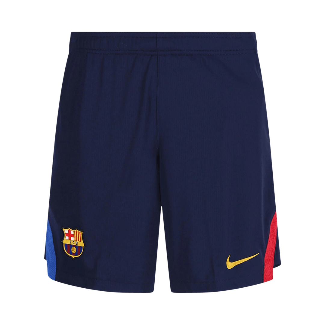 Barcelona kotishortsit 2026/27 – shortsien etupuoli