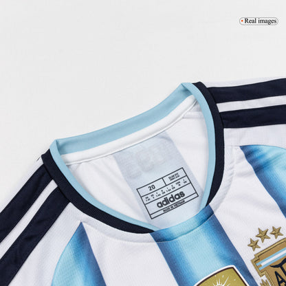 Argentina World Cup 2026 Koti Pelipaitasetti Lasten J. ALVAREZ #9 [PREMIUM]