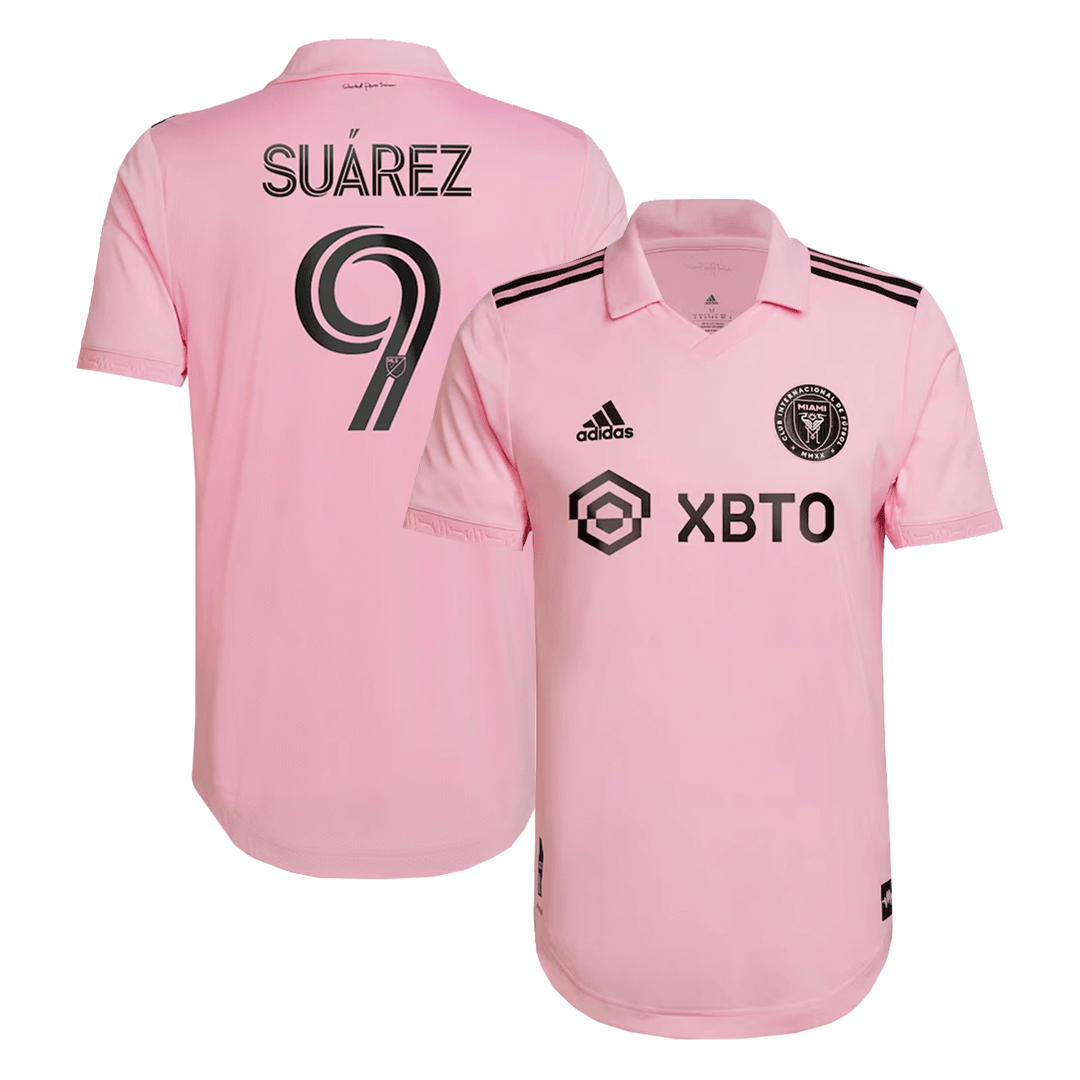 Inter Miami CF 2022 Koti Pelipaita (Player Version) Miesten SUÁREZ #9
