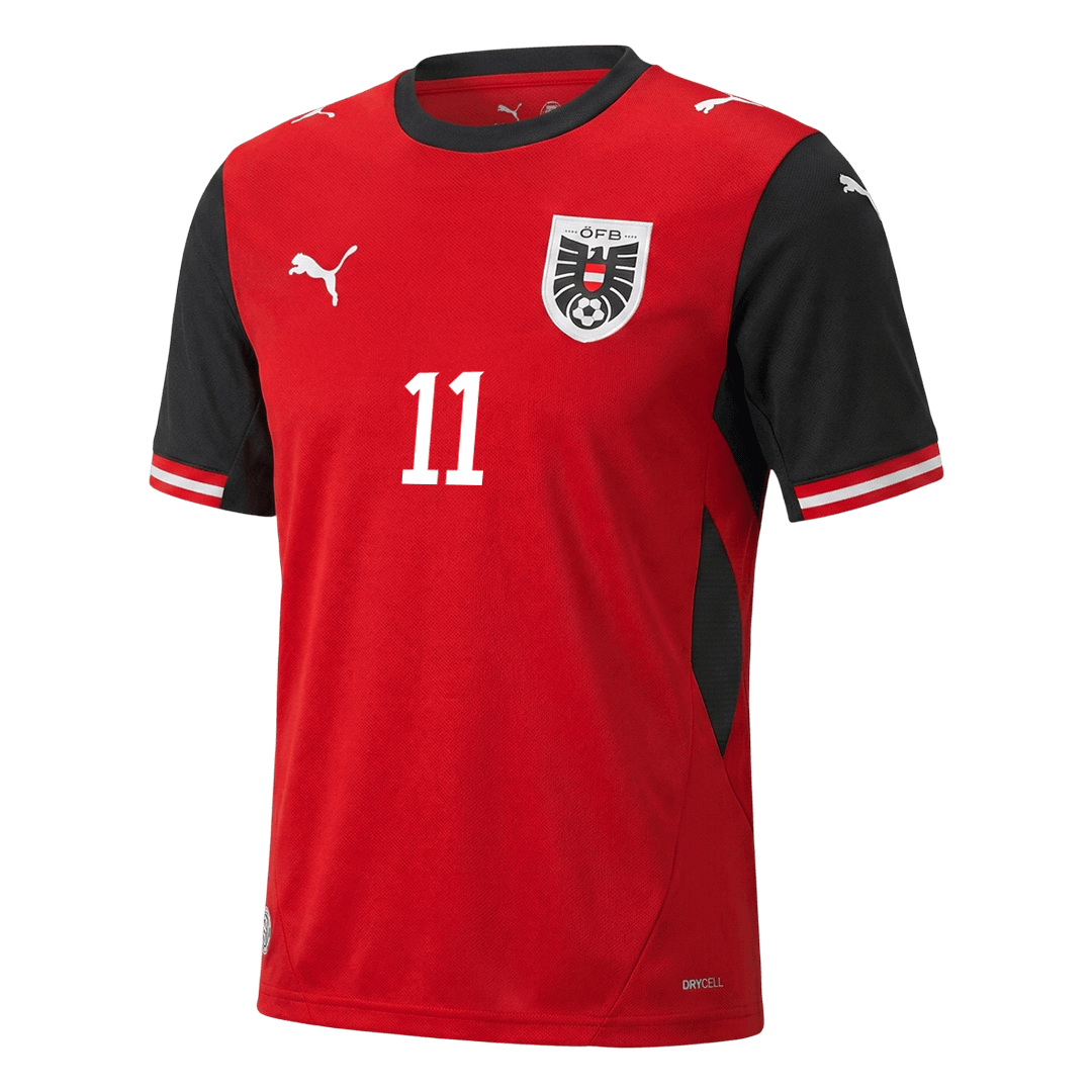 Austria World Cup 2026 Koti Pelipaita Miesten GREGORITSCH #11